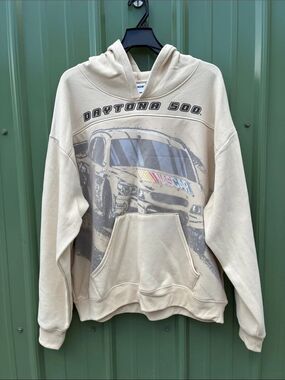 Men’s NASCAR Knit Hoodie Sweatshirt Size XXL